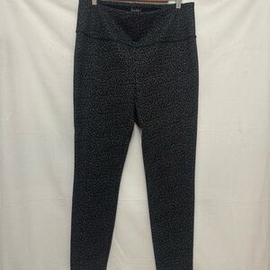 Nicole Miller Cheetah print Brown Black Women's Pants sz 8